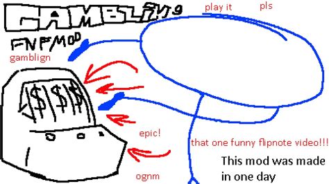 FNF Gamblecore Walkthrough .